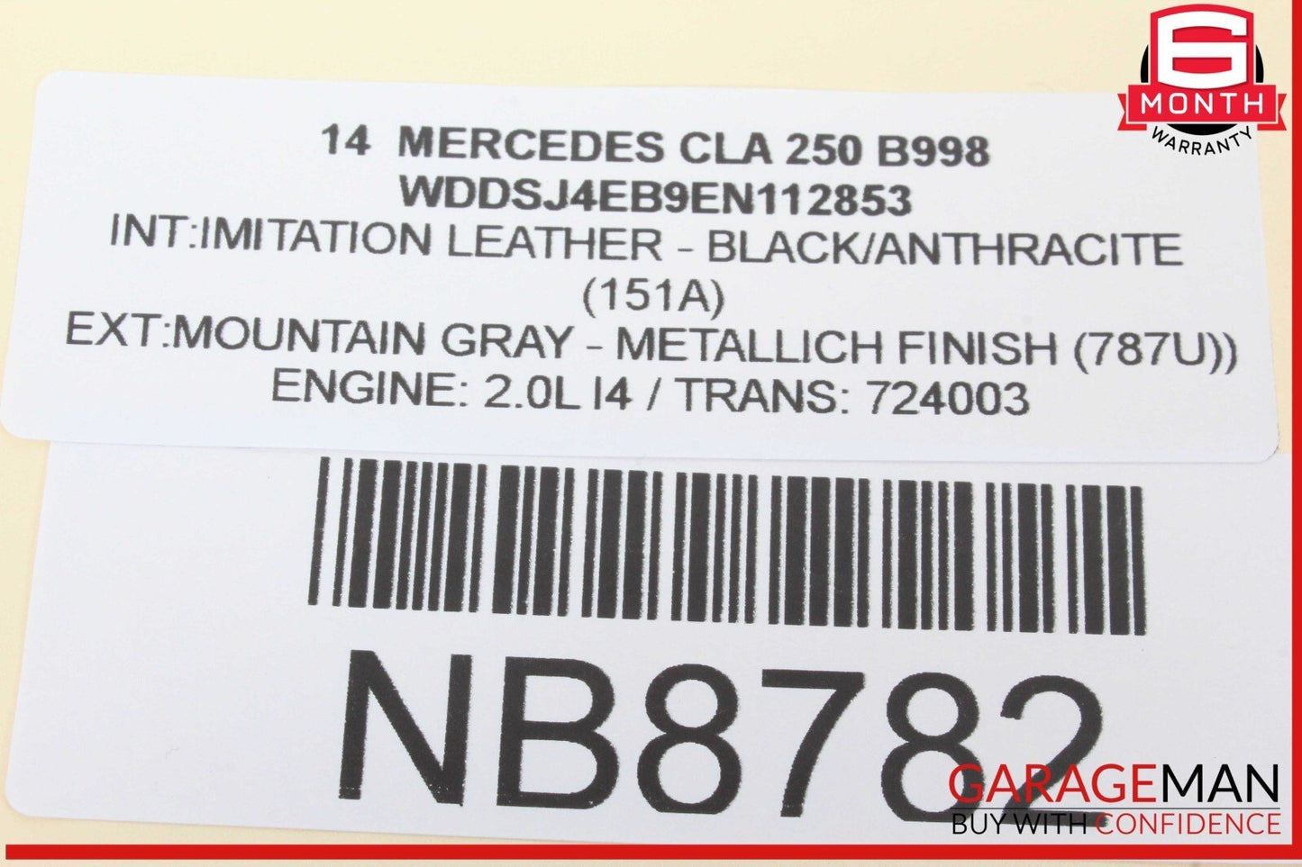 14-19 Mercedes W117 CLA250 Instrument Cluster Speedometer Odometer Gauge OEM