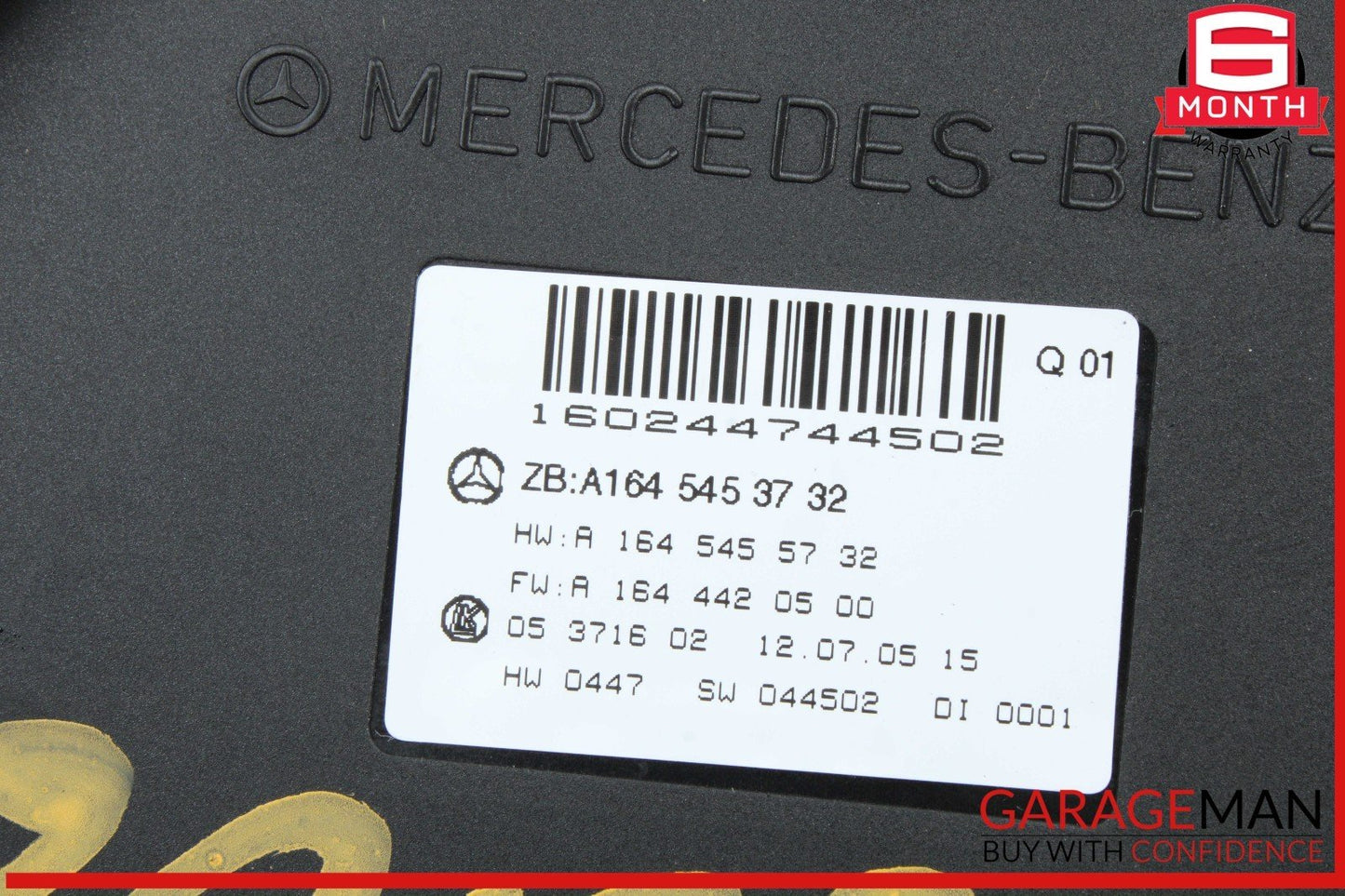 2006-2013 Mercedes-Benz R350 Front SAM Module Relay Fuse Box 1645453732