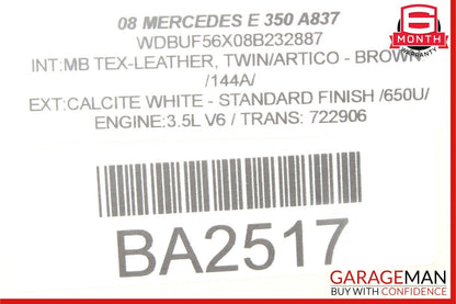 06-09 Mercedes W211 E350 GL450 ML350 Tire Pressure Control Module 1645403762 OEM