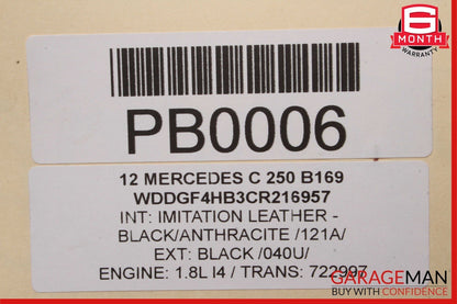 12-15 Mercedes C250 SLK250 7G Tronic Automatic Transmission Assembly 722997 177k