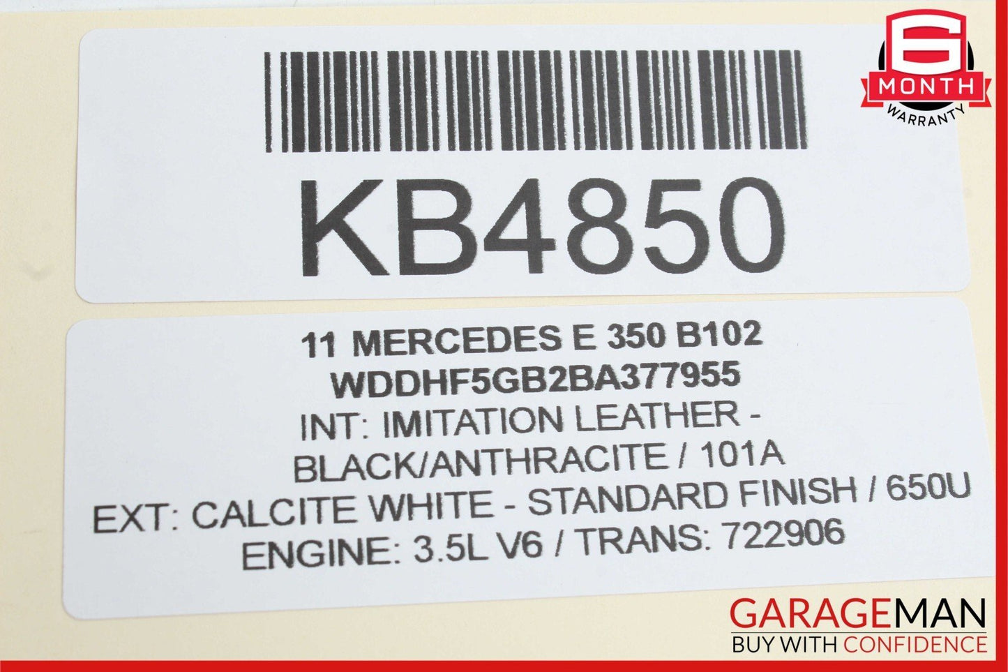 10-16 Mercedes W212 E350 CLS400 RWD Front Left Lower Wishbone Control Arm OEM