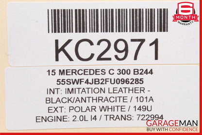 15-20 Mercedes W205 C300 C400 C350e A/C AC Heater Climate Control Switch OEM