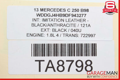 Mercedes W204 C250 C300 C350 R350 Fuel Injector Rail w/ Fuel Injectors OEM
