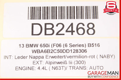 13-19 BMW F06 650i 4.4 Auxiliary Cooler Radiator A/C Air Conditioning Condenser