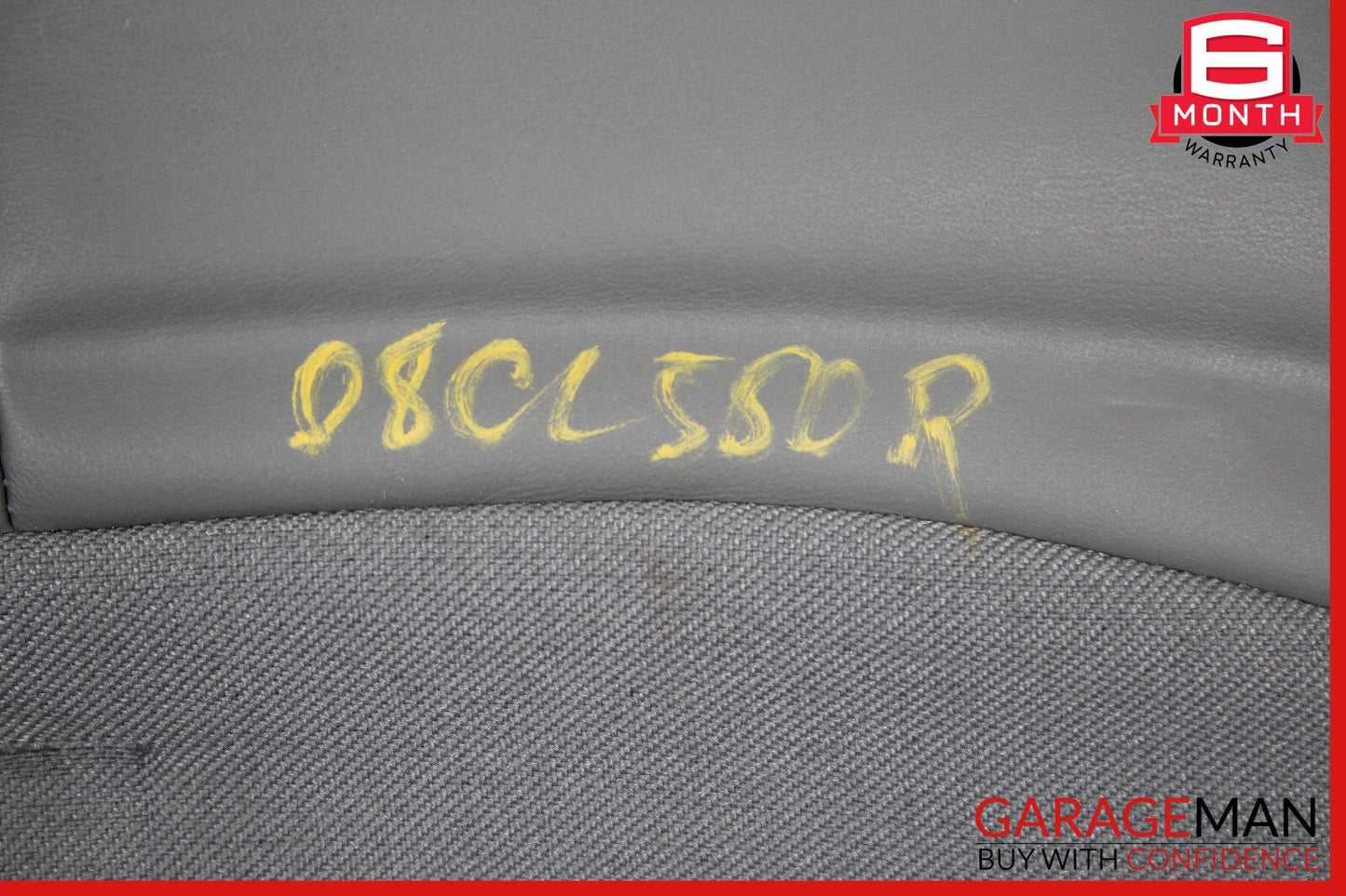 07-10 Mercedes W216 CL550 Front Right Side Top Upper Seat Cushion OEM