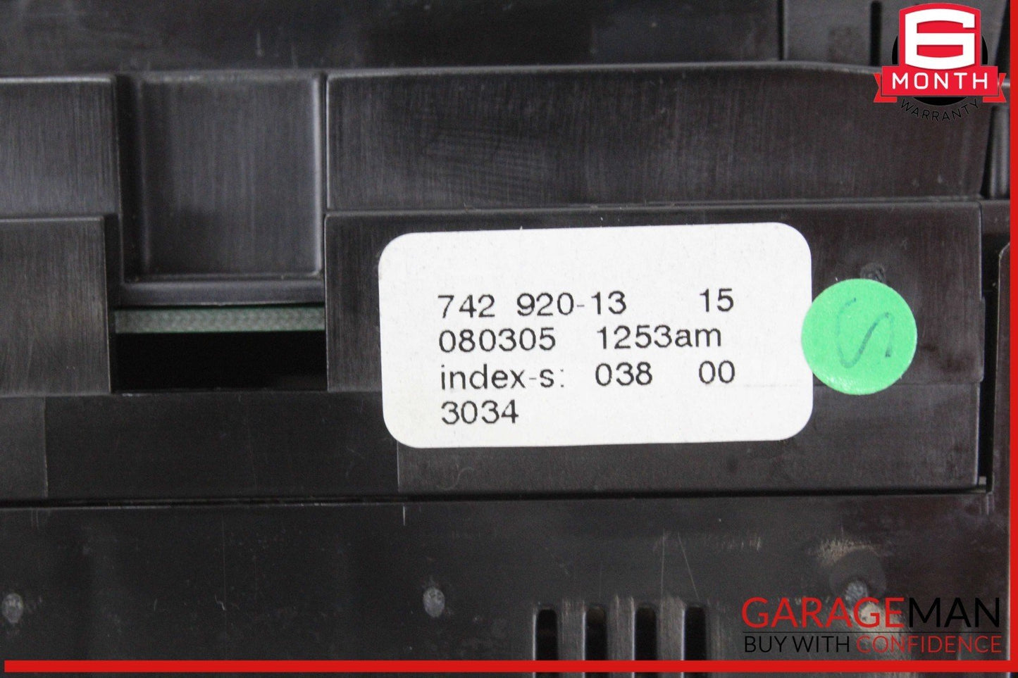 06-13 Mercedes X164 GL450 4MATIC Front A/C AC Heater Climate Control Switch OEM