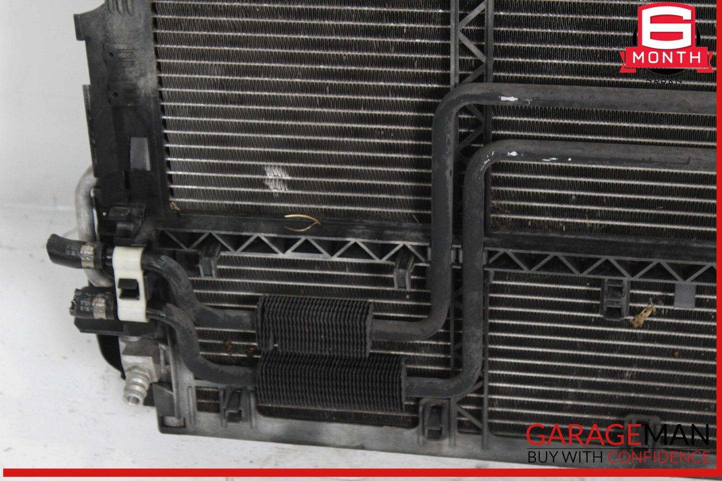 07-09 Mercedes W221 S550 Engine Cooling Radiator AC A/C Condenser Assembly OEM