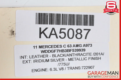 08-14 Mercedes W204 C250 C63 AMG Rear Right Side Door Lock Latch Actuator OEM