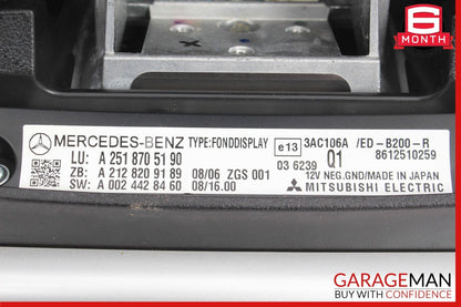 09-13 Mercedes X164 GL450 ML550 Left / Right Headrest Screen Monitor Display OEM