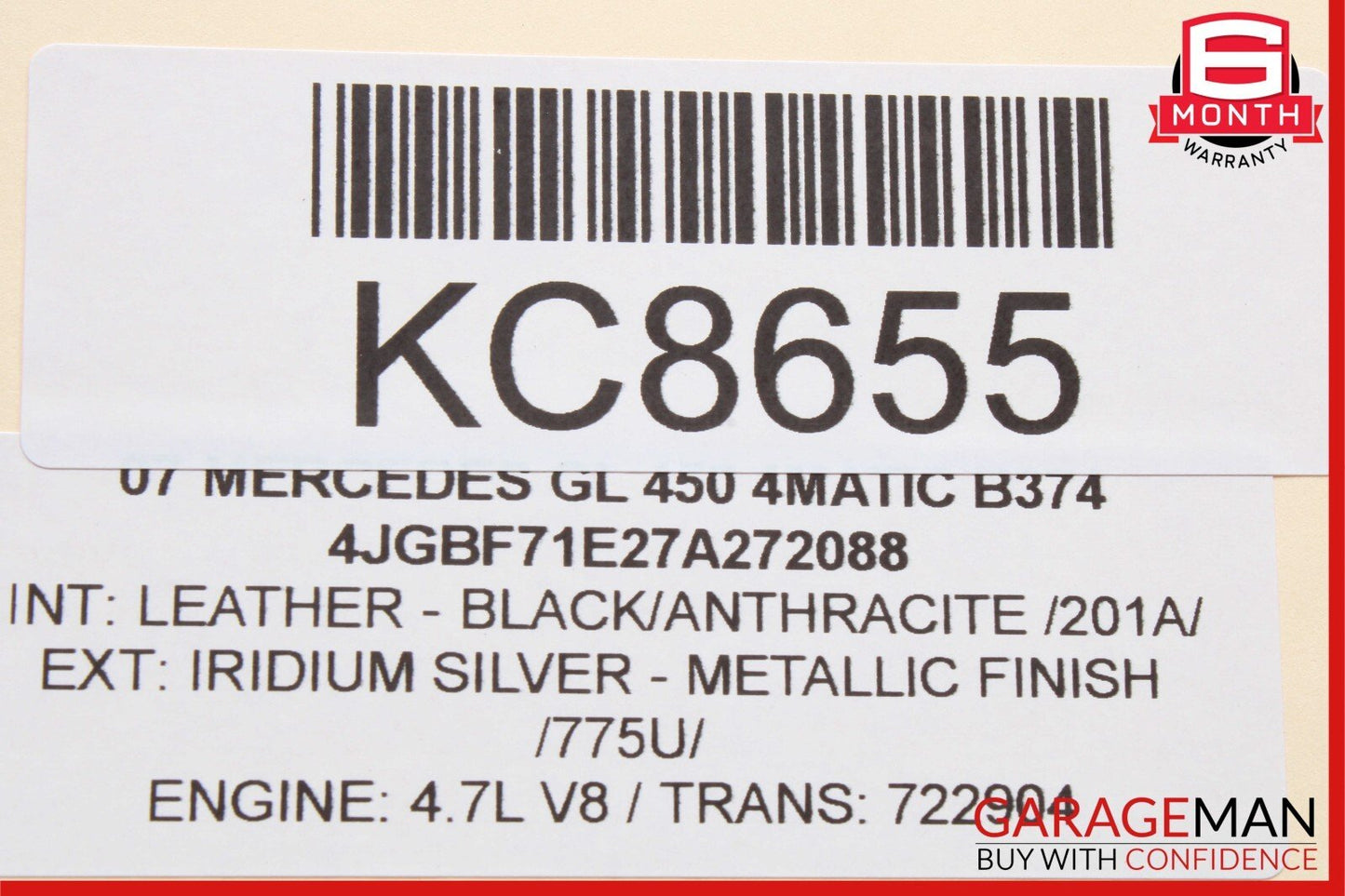 06-12 Mercedes X164 GL450 SLK350 Radio Stereo 6 Disk CD Changer Player Module