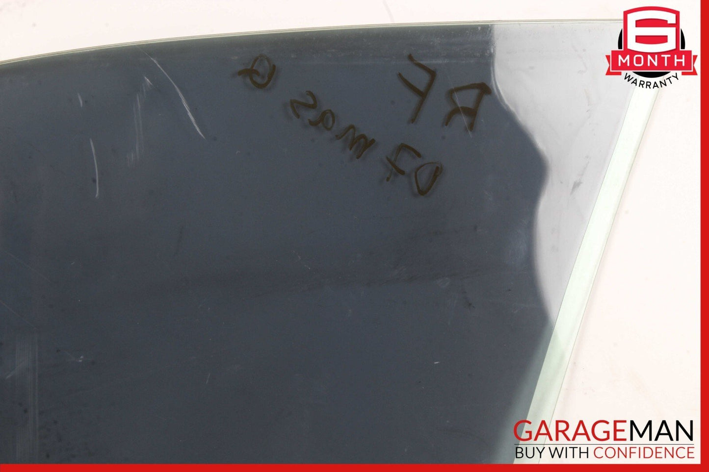 03-13 Maserati Quattroporte M139 Front Right Side Door Window Glass OEM
