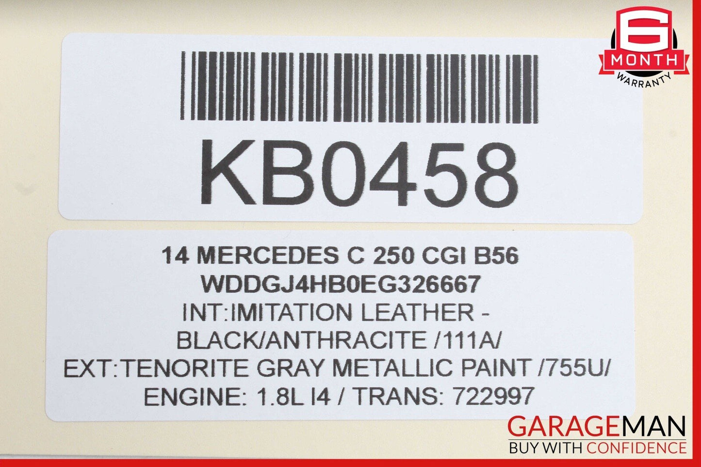 10-17 Mercedes W204 C250 Sunroof Sliding Roof & Sun Shade Roller Blind Motor Set
