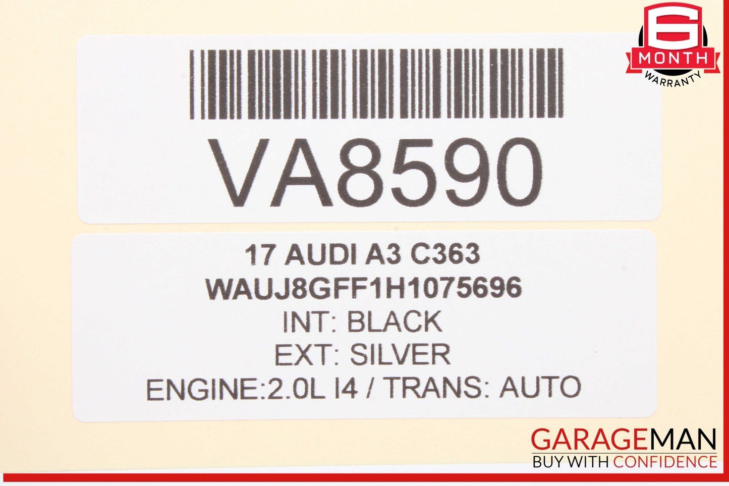 17-20 Audi A3 S3 RS3 Front Dash Dashboard Control Switch Panel 8V0925301FH OEM