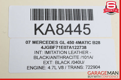 06-12 Mercedes W164 GL450 ML450 Front Right Door Audio Tweeter Speaker Cover OEM