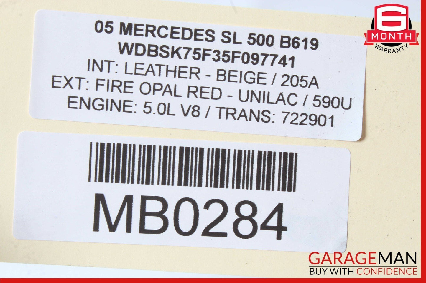 03-06 Mercedes R230 SL500 Front Left Side RWD Wheel Spindle Knuckle Hub Bearing