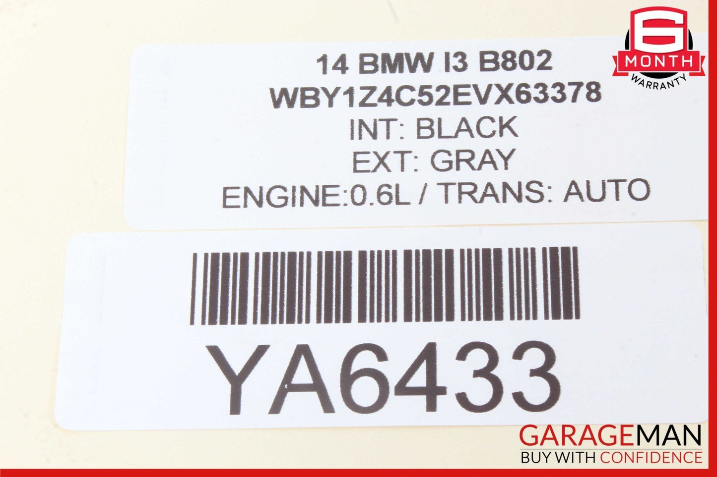 14-21 BMW i3 I01 Hybrid Headlight Lamp Control Switch OEM