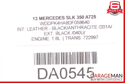 12-20 Mercedes R172 SLK350 SLC300 Right Convertible Top C Pillar Brace Support