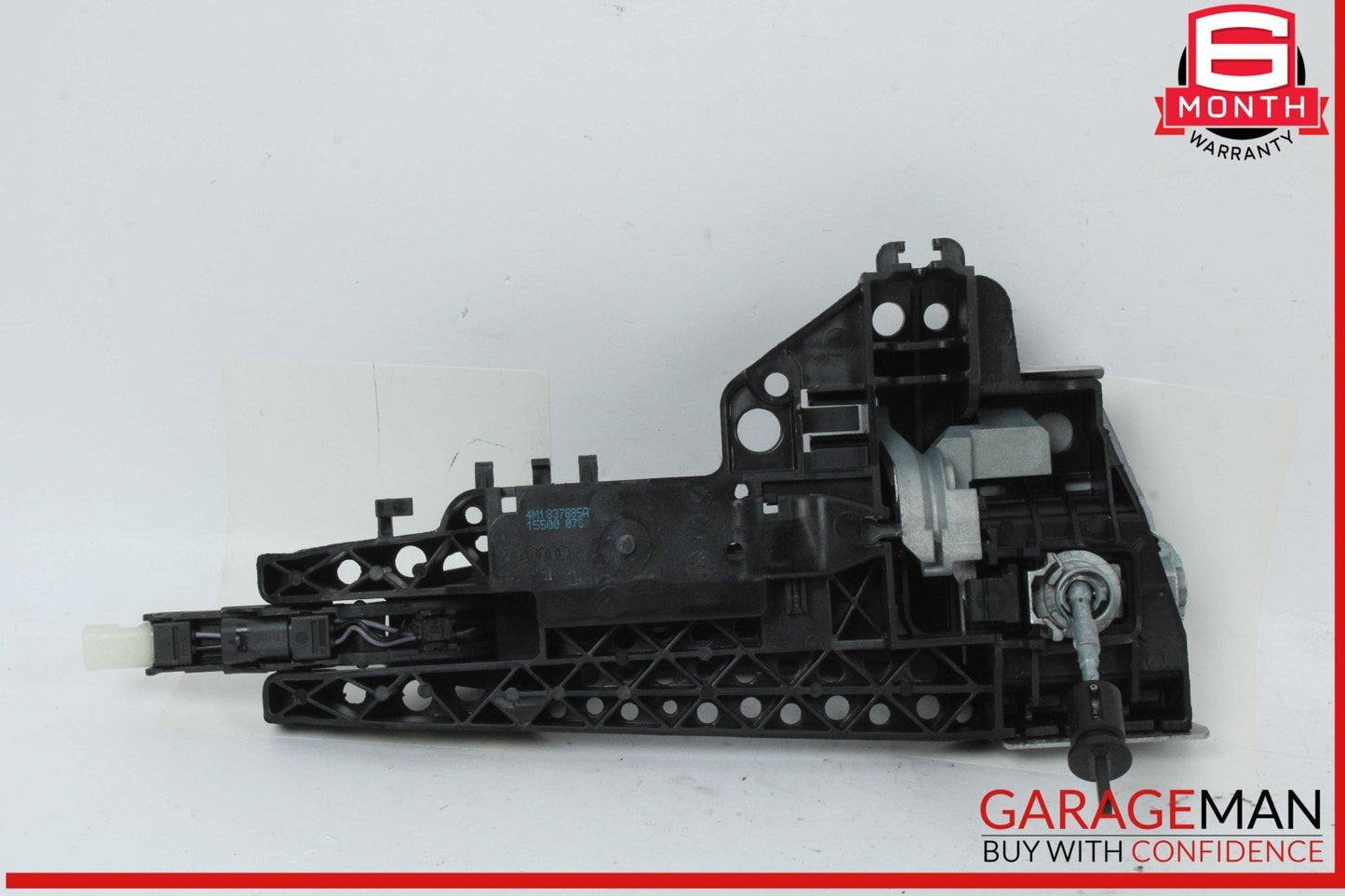 17-24 Audi Q7 Front Left Driver Side Exterior Door Handle Black 4M1837885 OEM