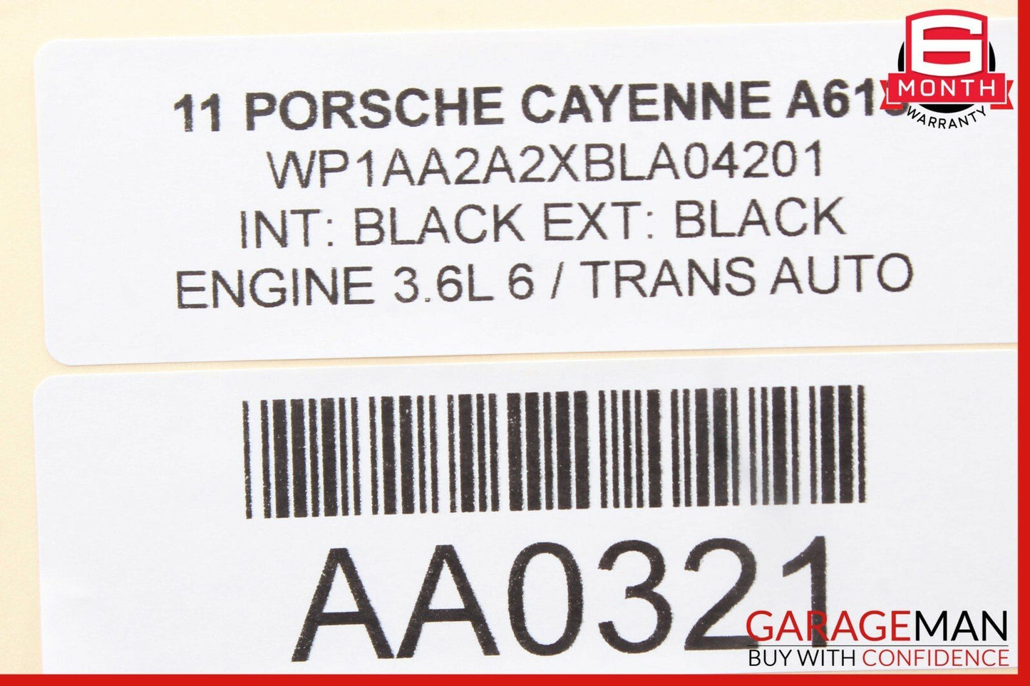11-17 Porsche Cayenne 958 Rear Left / Right Side Door Control Module Unit