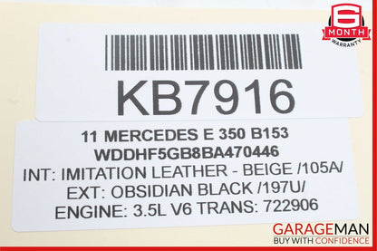 10-16 Mercedes W212 E350 RWD Front Left Side Suspension Wishbone Control Arm OEM
