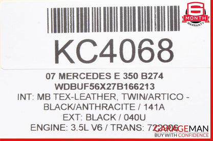 03-09 Mercedes W211 E350 E55 AMG Hazard Light Door Lock Control Switch Walnut