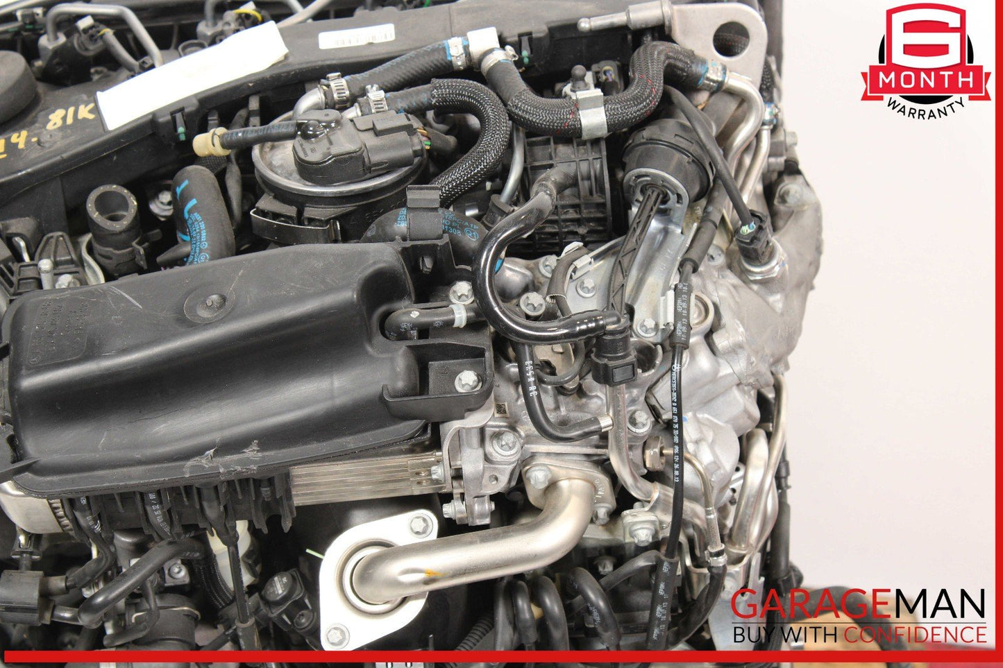 14-16 Mercedes W212 E250 Bluetec 2.1L Complete Engine Motor Block Assy OEM 81k