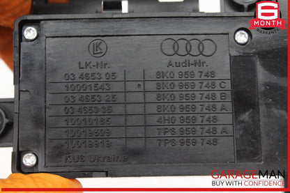 14-18 Audi Q3 A6 SQ5 Front Right Side Seat Adjustment Switch 8K0959748 OEM