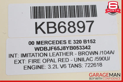 96-02 Mercedes W210 E320 CL500 Voice Command Control Module 2108208026 OEM