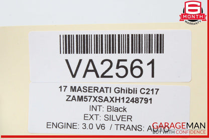 14-20 Maserati Ghibli M157 Levante Seat Control Module Left Driver Side OEM