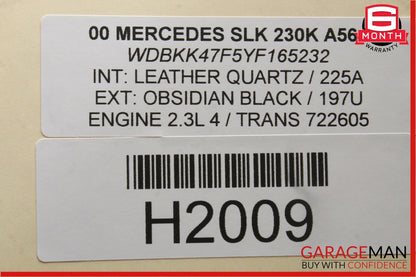 98-00 Mercedes CLK320 SLK230 ASR ABS Computer Control Module 0195453132