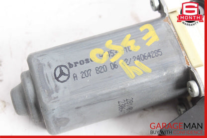 10-17 Mercedes W207 E350 E550 Front Right Door Window Regulator Motor Unit OEM