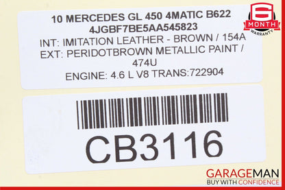 06-19 Mercedes R350 ML350 GL450 GLE63 AMG Rear Glass Windshield Wiper Motor OEM