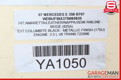 03-09 Mercedes W211 E350 E320 Front Left & Right RWD Shock Strut Absorber Set