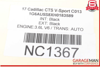 14-19 Cadillac CTS V-Sport Front Windshield Wiper Linkage w/ Motor OEM