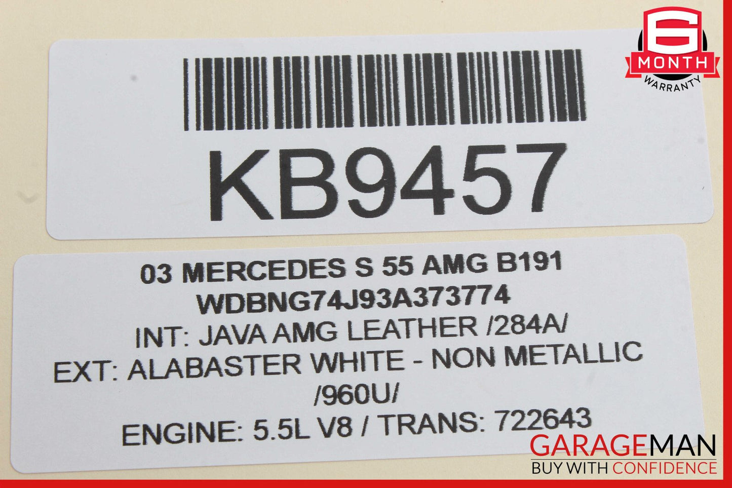 00-06 Mercedes W220 S55 S500 Front Left And Right Door Sound Speaker OEM