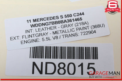 07-13 Mercedes W221 S550 S63 AMG Rear Left Side Door Window Regulator Motor OEM