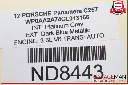10-16 Porsche Panamera 970 Front Left Driver Side Door Control Module OEM