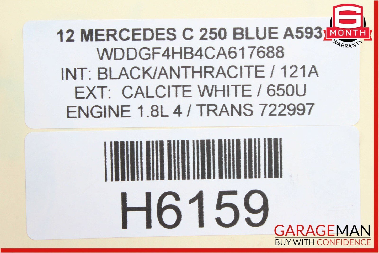 08-14 Mercedes W204 C250 Front Left Side Curved Wishbone Control Arm