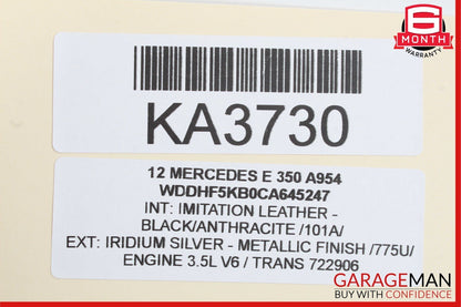10-13 Mercedes W212 E350 Speedometer Odometer Instrument Cluster Gauge