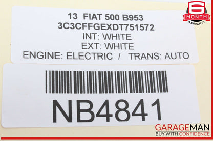 12-15 Fiat 500 Electric Wiring Harness Cable Jumper 68104794AE OEM