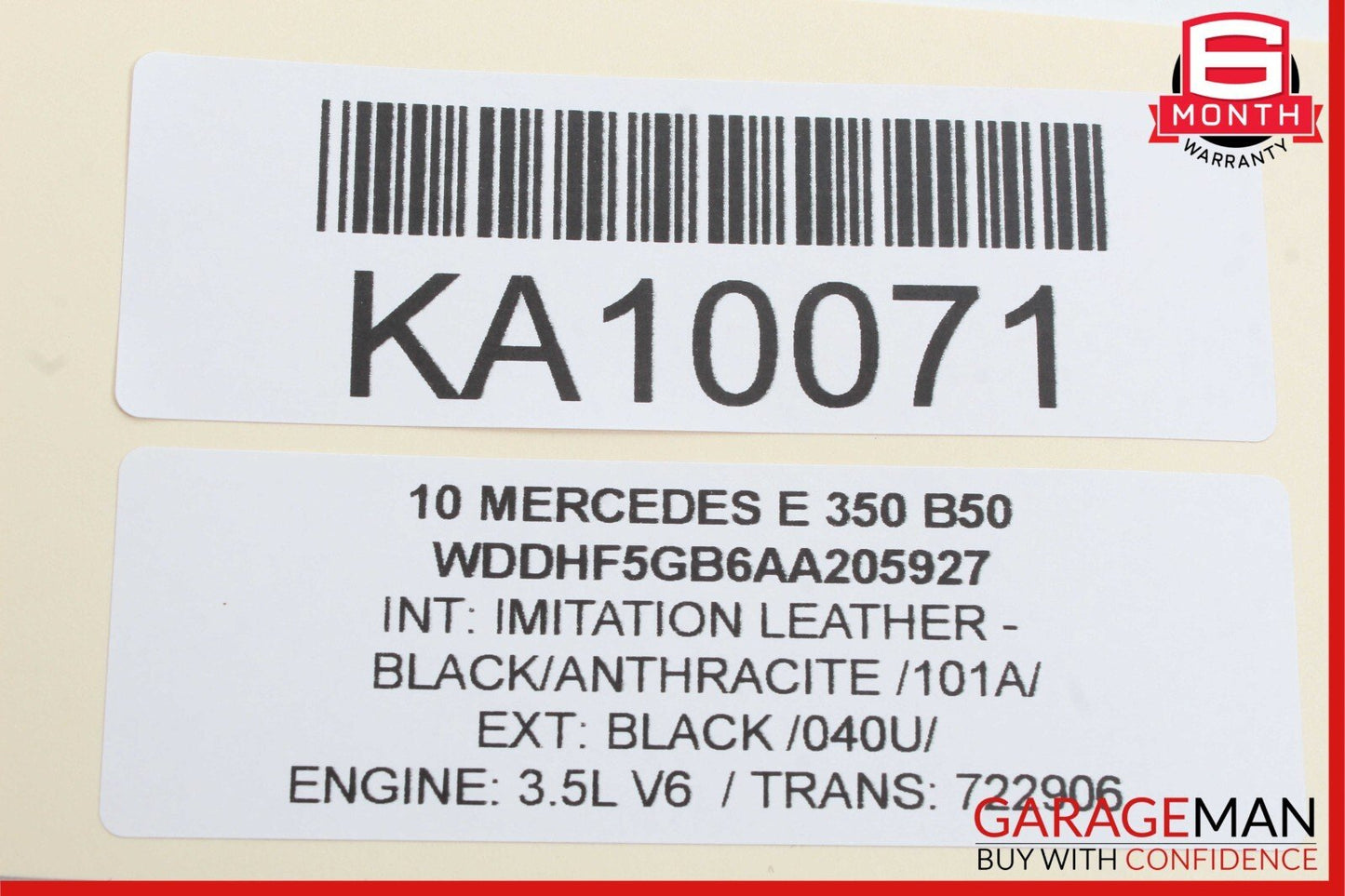 08-18 Mercedes W212 E350 GLK350 Seat Control Module Front Left Driver Side OEM