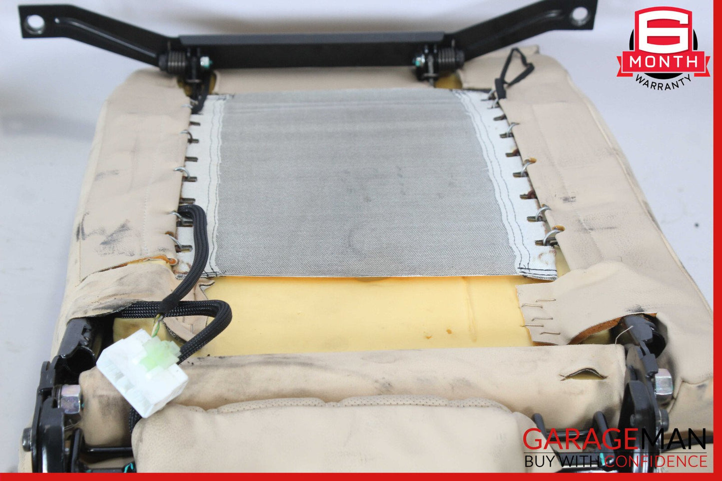 09-13 Maserati Quattroporte Rear Right & Left Complete Seat Cushion Assembly