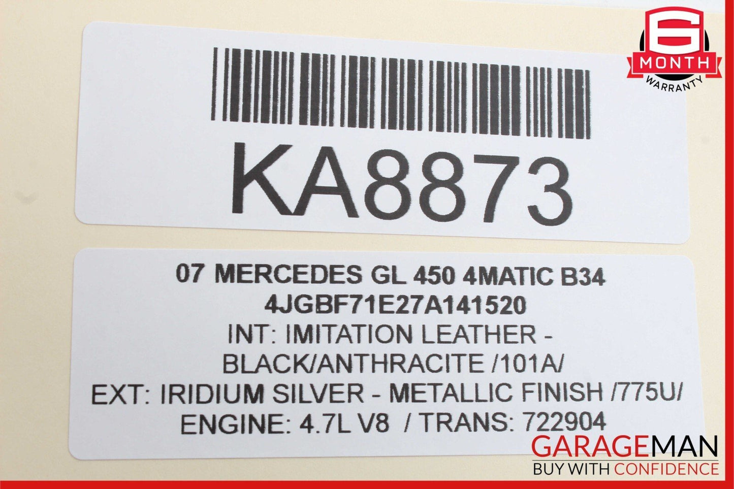 06-13 Mercedes R350 GL450 Front Right Passenger Door Control Module Unit