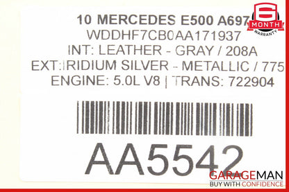 10-13 Mercedes W212 E500 E250 Dashboard Dash AC A/C Air Vent LeftÂ Silver OEM