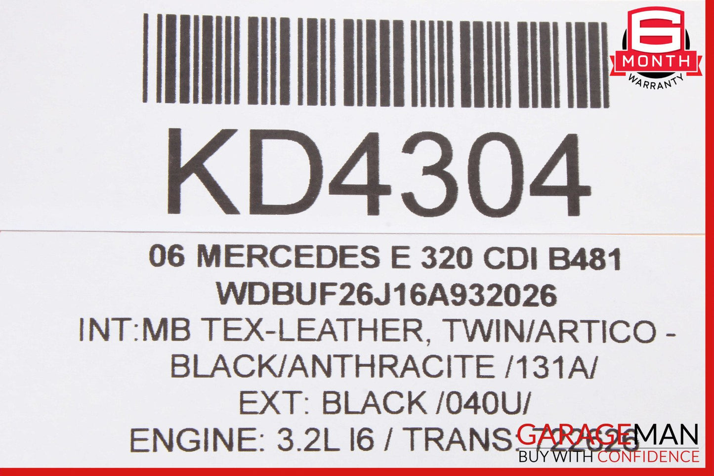 Mercedes R171 SLK280 GL450 E350 Front Right Side Under Seat Control Module Unit