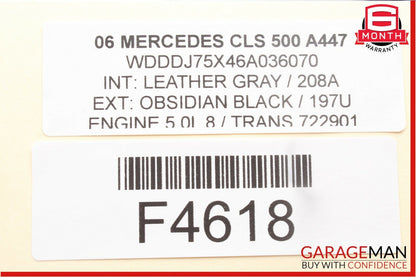 06-11 Mercedes W219 CLS500 CLS55 AMG Headlight Control Switch OEM