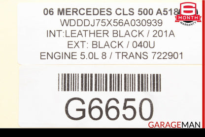 03-09 Mercedes W219 CLS500 Hazard Light Door Lock Control Panel Switch Trim Wood