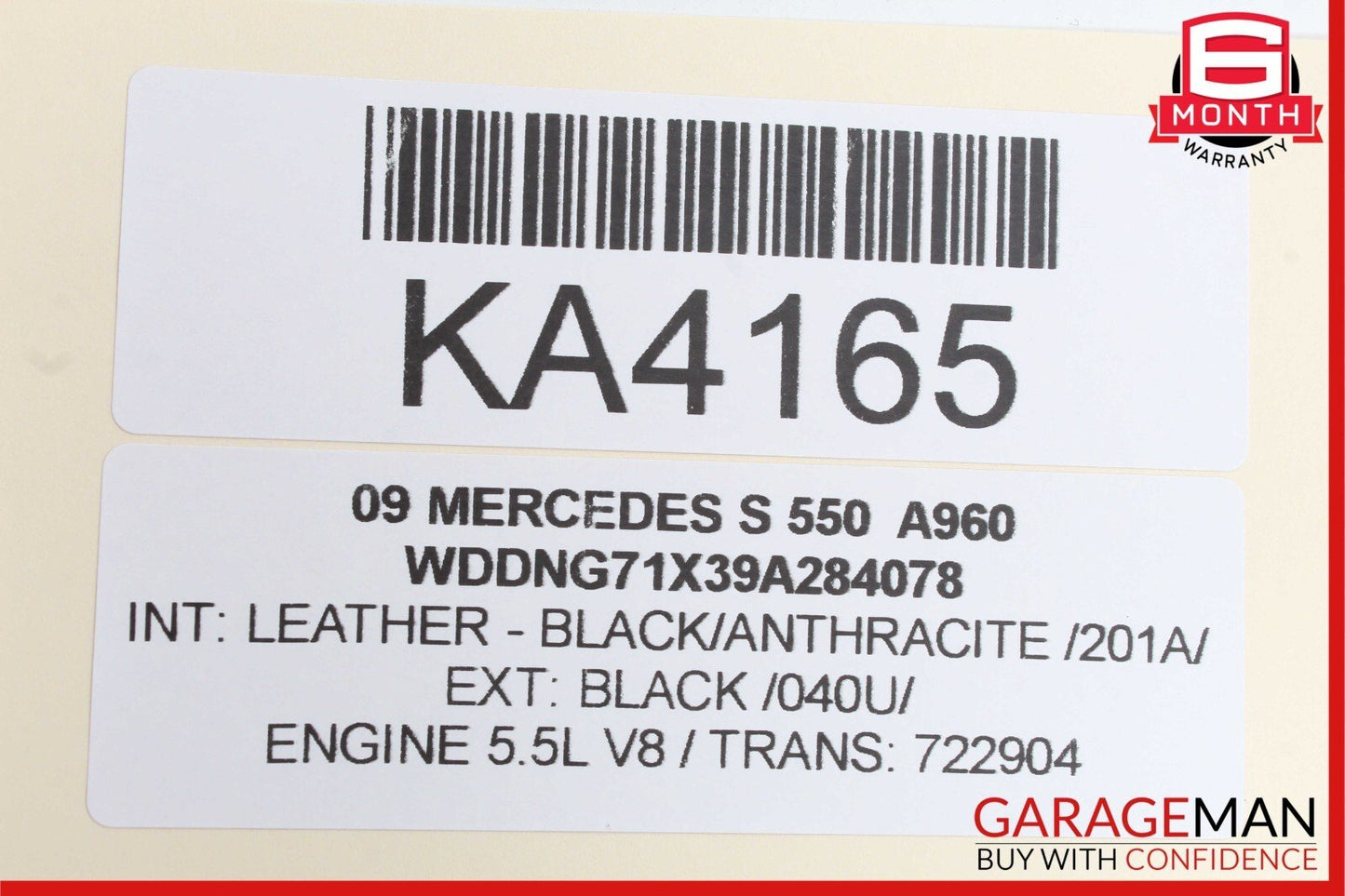 07-10 Mercedes W221 S600 CL600 Speedometer Odometer Instrument Cluster Gauge