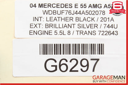 00-06 Mercedes E55 S55 AMG SL500 Voice Command Control Controller Module Unit