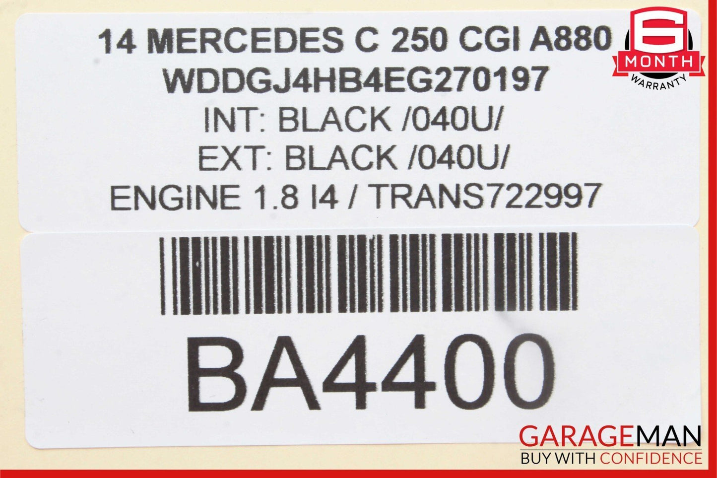 08-14 Mercedes W204 C250 C300 C350 RWD Floor Gear Shifter Shift Selector Box OEM